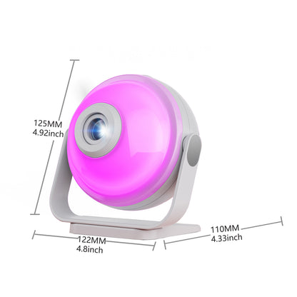 Intelligent projection night light