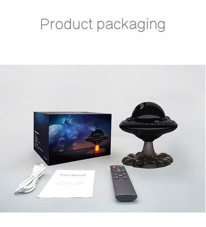 Flying saucer star projection ambient light - NEBULA - 